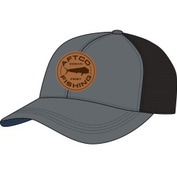 AFTCO Kingpin Low Profile Trucker Hat - STEEL