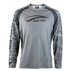 JACKFIN UV TECH T-SHIRT - GREY