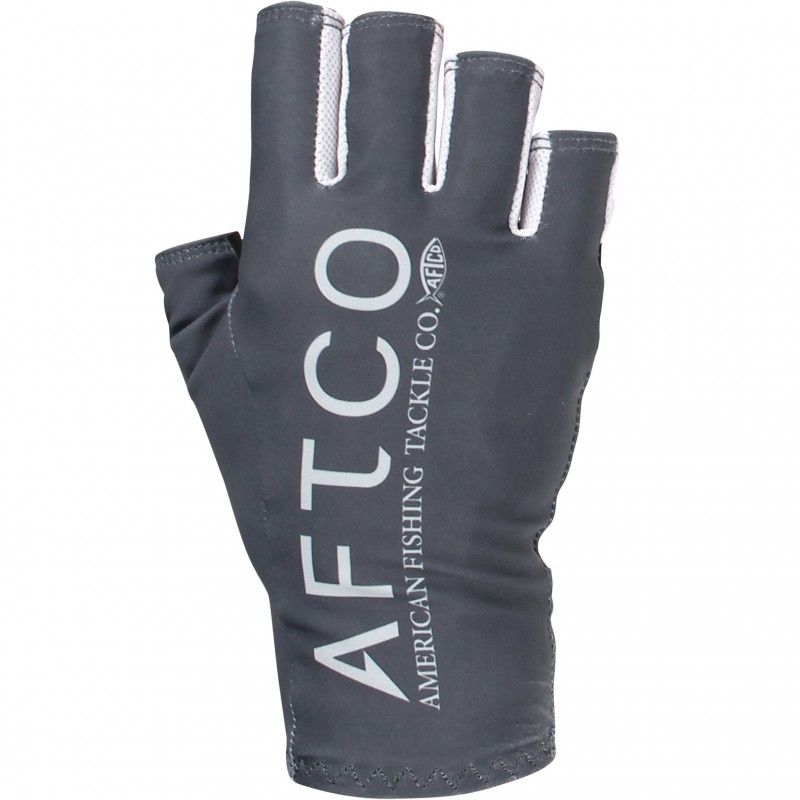 AFTCO SOLAGO SUN GLOVES - CHARCOAL