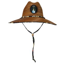 AFTCO SUSHI STRAW HAT - BROWN