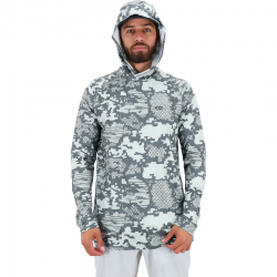 Youth Tactical Camo Hooded LS Performance Shirt – AFTCO
