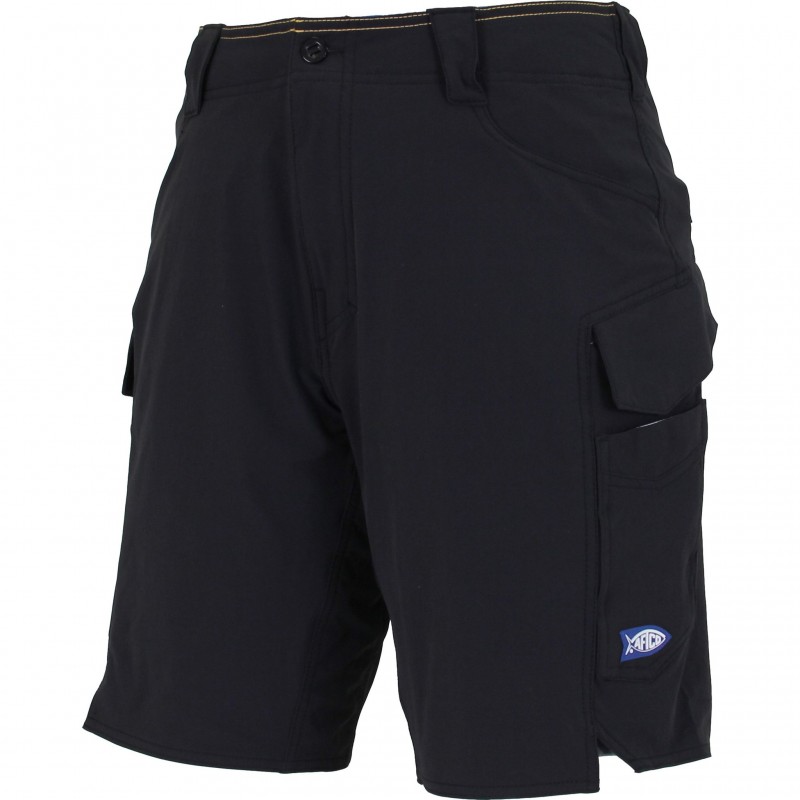 AFTCO PACT FISHING SHORTS BLACK